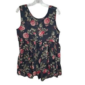 Kimchi Blue Flowered Tank Top. Size XS.